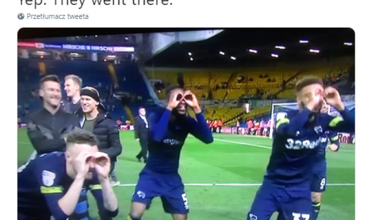 Piłkarze Derby County TROLLUJĄ Leeds United! :D